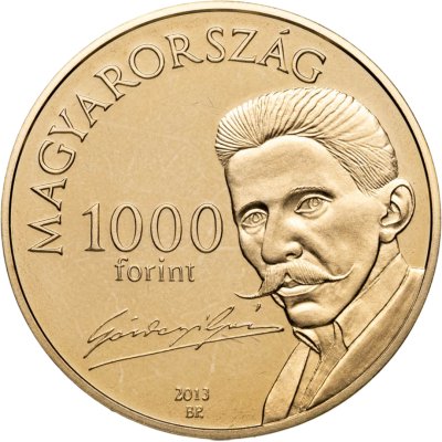купить Венгрия 1000 форинтов (forint) 2013 Геза Гардони - Звёзды Эгера