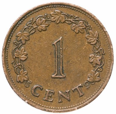 купить Мальта 1 цент 1975