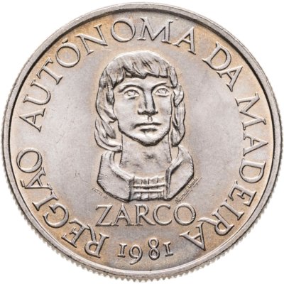 купить Португалия 25 эскудо (escudos) 1981 Автономная область Мадейра