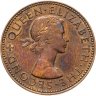 Купить Новая Зеландия 1/2 пенни (penny) 1956
