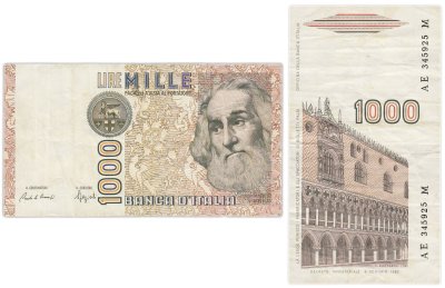 купить Италия 1000 лир 1982
