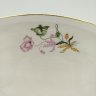 Купить Блюдо овальной формы с растительным декором, фарфор, деколь, золочение, Concordia Lesov, Чехословакия, 1970-1991 гг.