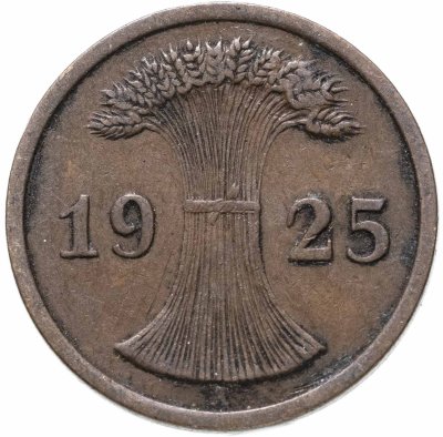 купить Германия (Веймарская республика) 2 пфеннига (rentenpfennig) 1925