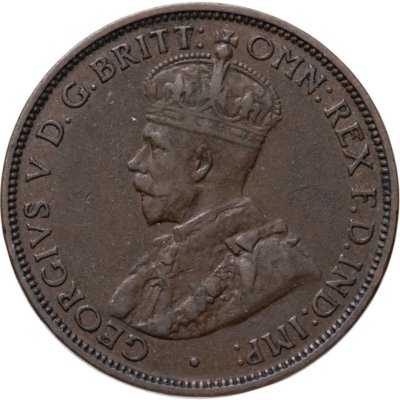 купить Австралия 1/2 пенни (penny) 1916