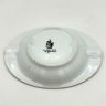 Купить Пепельница декорированная изображением эсминца, La Porcelaine de Baudue, фарфор, золочение, деколь, фарфор, золочение, деколь, Бельгия, 1970-2000 гг.