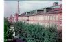 Купить Кружка пивная с изображением здания Конаковского фаянсового завода, фаянс, деколь с подрисовкой, Конаковский фаянсовый завод им. М.И. Калинина (ЗиК Конаково), СССР, 1974-1991 гг.