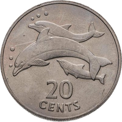 купить Кирибати 20 центов (cents) 1979