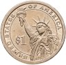 Купить США 1 доллар 2011 D "19-й президент США - Ратерфорд Хейз"
