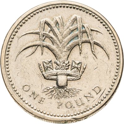 купить Великобритания 1 фунт (pound) 1985