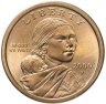 Купить США 1 доллар (dollar) 2000 (P) (Сакагавея - Парящий орел)