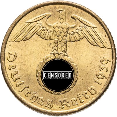 купить Германия (Третий рейх) 5 рейхспфеннигов (reichspfennig) 1939 A