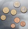 Купить Латвия годовой набор из 8-ми монет 2014 в официальном буклете