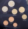 Купить Латвия годовой набор из 8-ми монет 2014 в официальном буклете