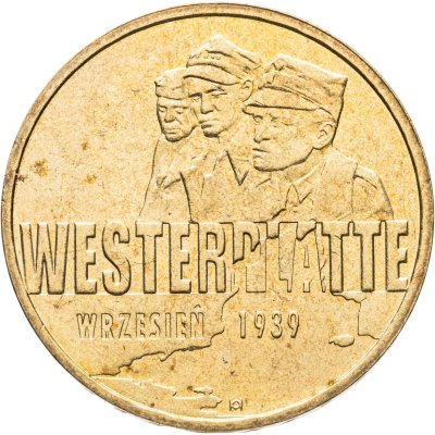 купить Польша 2 злотых 2009 "Оборона Вестерплатте в сентябре 1939"