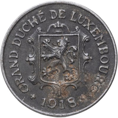 купить Люксембург 10 сантимов (centimes) 1918