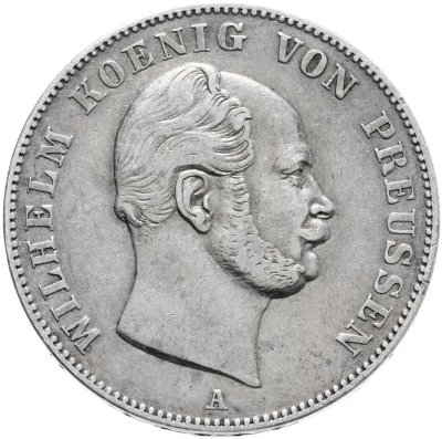 купить Германия, Пруссия 1 талер 1862