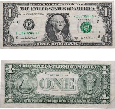 купить США 1 доллар 2003А (Pick 515b) F-Атланта *-серия замещения