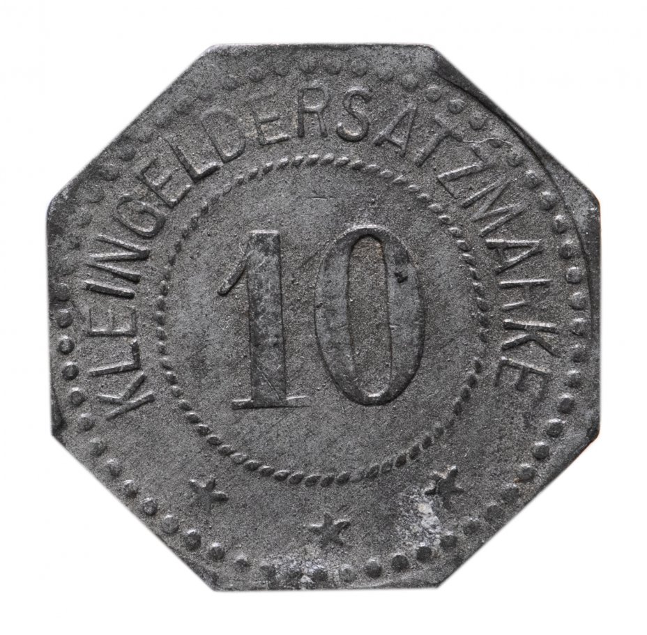 купить Германия, Виттенберг 10 пфенниг 1917