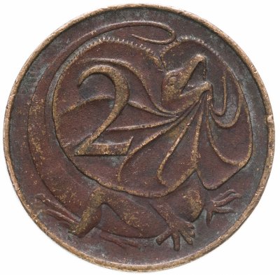 купить Австралия 2 цента (cents) 1966