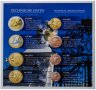 Купить Австрия 2010 официальный годовой набор евро из 8-ми монет в буклете