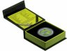 Купить Республика Конго 1000 франков 2015 Proof "Восточный гороскоп - Год козы - клевер на удачу" в футляре с сертификатом