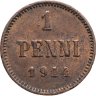 Купить 1 пенни (penni) 1914 Российская Финляндия