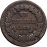 Купить Франция 1 десим 1799 (год 8) знак монетного двора AA - Мец
