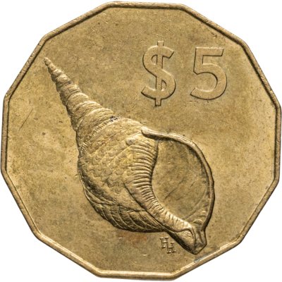 купить Острова Кука 5 долларов (dollar) 2003