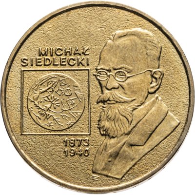 купить Польша 2 злотых 2001 "Польские путешественники - Михал Седлецкий"