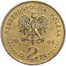 Купить Польша 2 злотых 2001 "Польские путешественники - Михал Седлецкий"