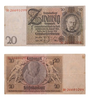 купить Германия 20 марок 1929 года