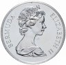 Купить Бермуды 1 доллар (dollar) 1972 "Королевская серебряная свадьба"
