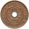 Купить Родезия и Ньясаленд  1/2 пенни (penny) 1957