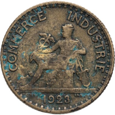 купить Франция 1 франк (franc) 1923