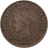 Купить Франция 2 сантима (centimes) 1894