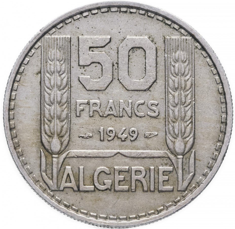 купить Алжир 50 франков 1949 (Французская колония)