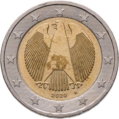 купить Германия 2 евро А 2020