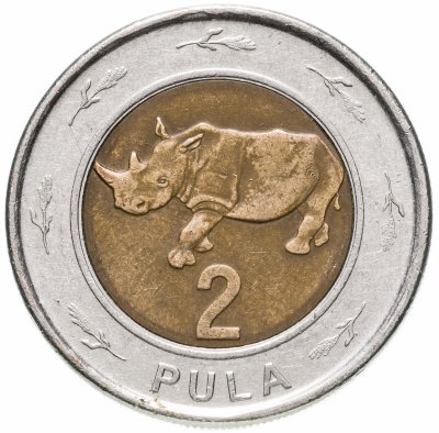 купить Ботсвана 2 пулы (pula) 2013