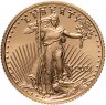 Купить США 5 долларов 2021 American Gold Eagle (орёл нового типа)