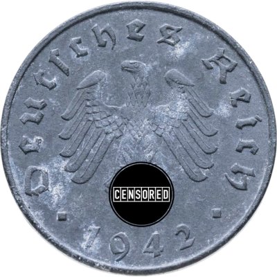 купить Германия (Третий Рейх) 10 рейхспфеннигов 1942 А
