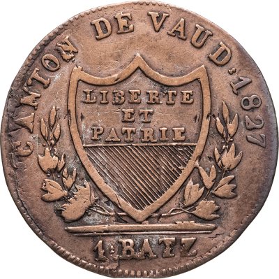 купить Швейцария, Во 1 батцен 1827