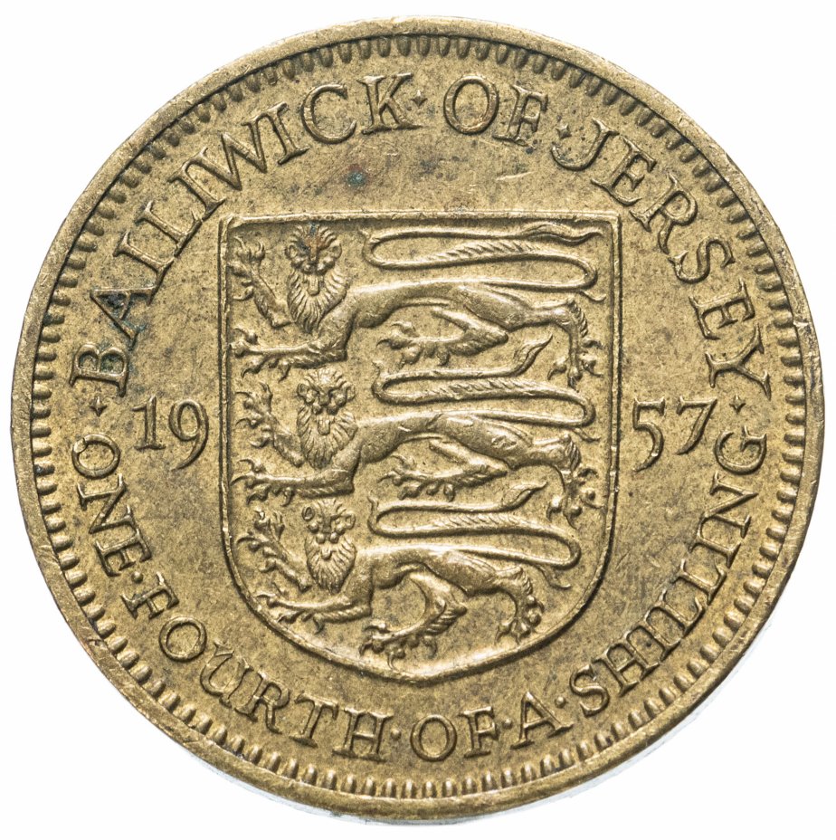 купить Джерси 1/4 шиллинга (shilling) 1957