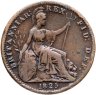 Купить Великобритания 1 фартинг (farthing) 1825