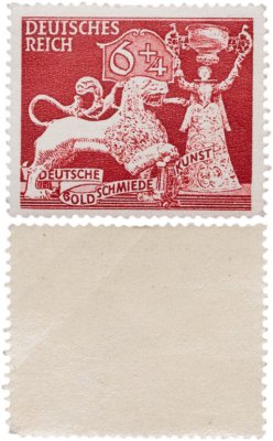 купить Германия, Третий Рейх 6+4 рейхспфеннига 1942 "10-я годовщина немецкого Национального Общества Ювелиров"