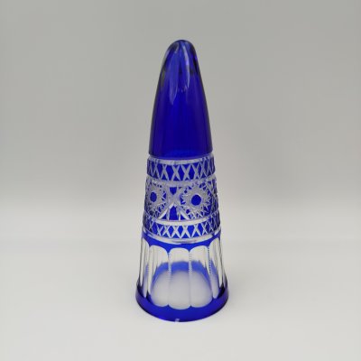 купить Рог изобилия (кубок для вина), стекло, алмазная грань, СССР, 1980-1990 гг.