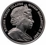 Купить Британские Виргинские Острова 10 долларов 2007 "160 лет 1-й марке США Джордж Вашингтон", в футляре с сертификатом