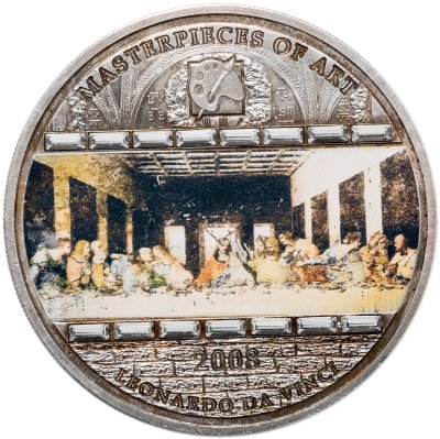 купить Острова Кука 20 долларов 2008 "Шедевры мирового искусства: Тайная вечеря"
