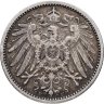 Купить Германия 1 марка 1900 знак монетного двора: "F"