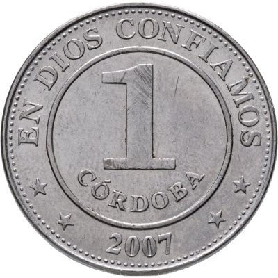 купить Никарагуа 1 кордоба (cordoba) 2007