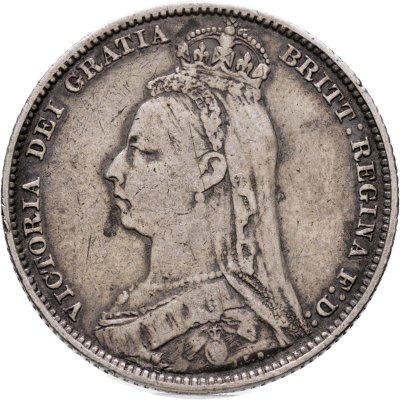 купить Великобритания 1 шиллинг (shilling) 1892